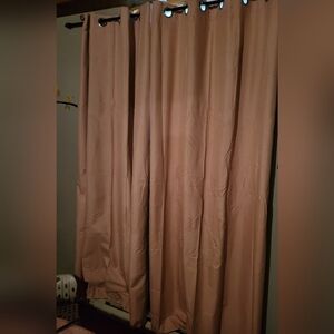 Elegant Dusty Pink Curtains From  Bouclair
